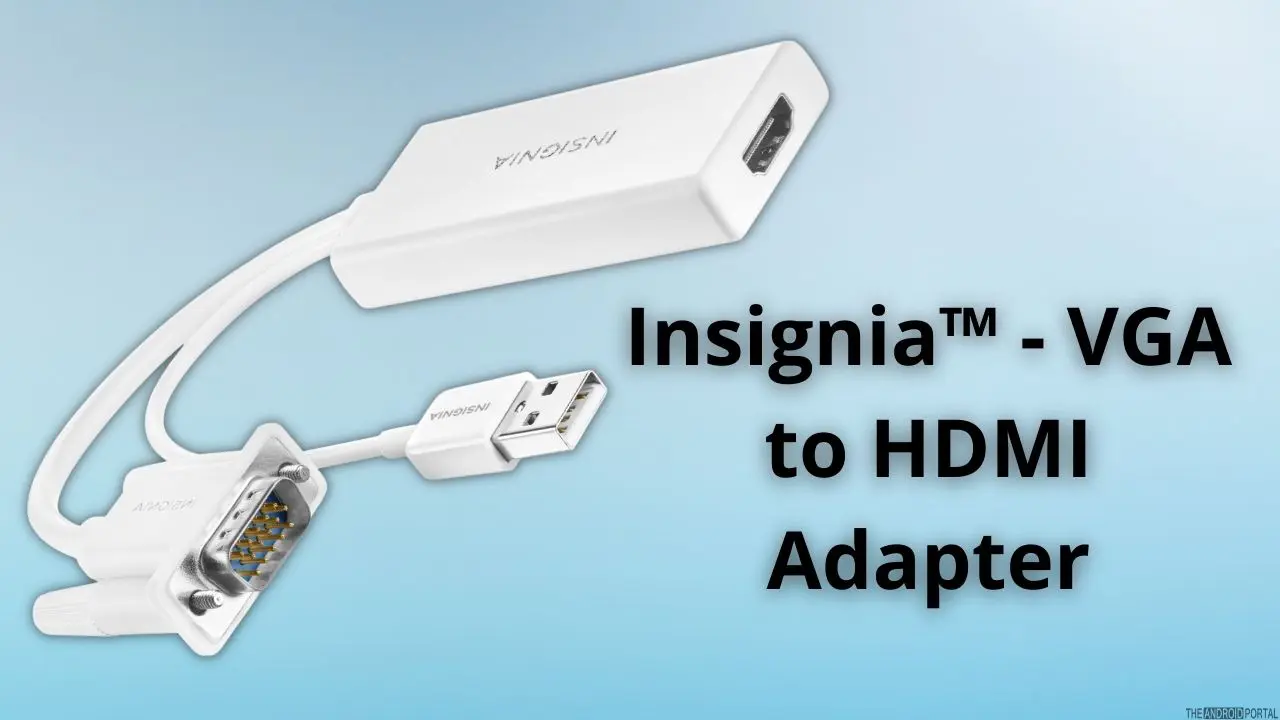 Insignia™ - VGA to HDMI Adapter