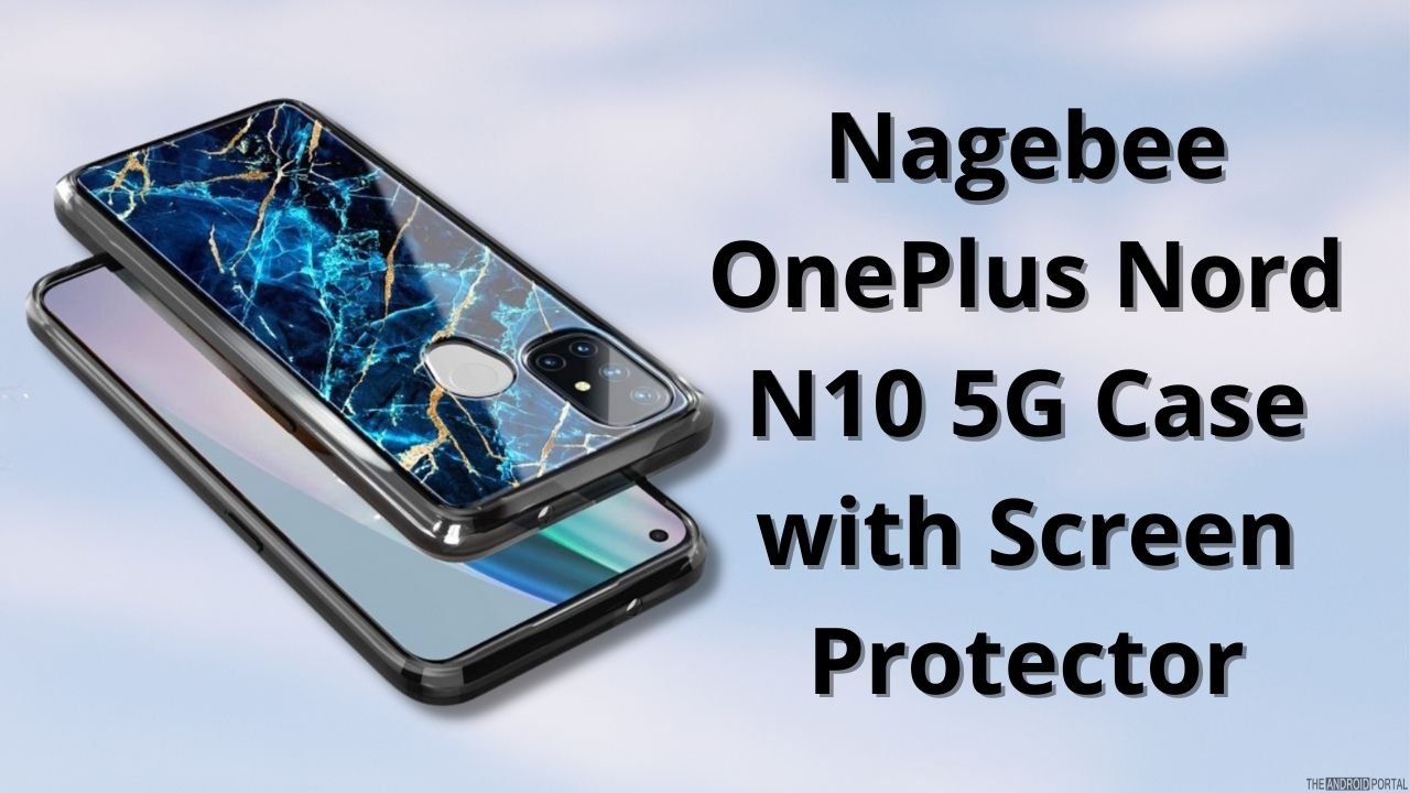 Nagebee OnePlus Nord N10 5G Case with Screen Protector