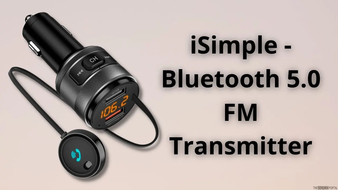 iSimple - Bluetooth 5.0 FM Transmitter