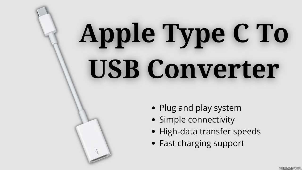 Apple Type C To USB Converter