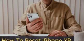 How To Reset iPhone XR