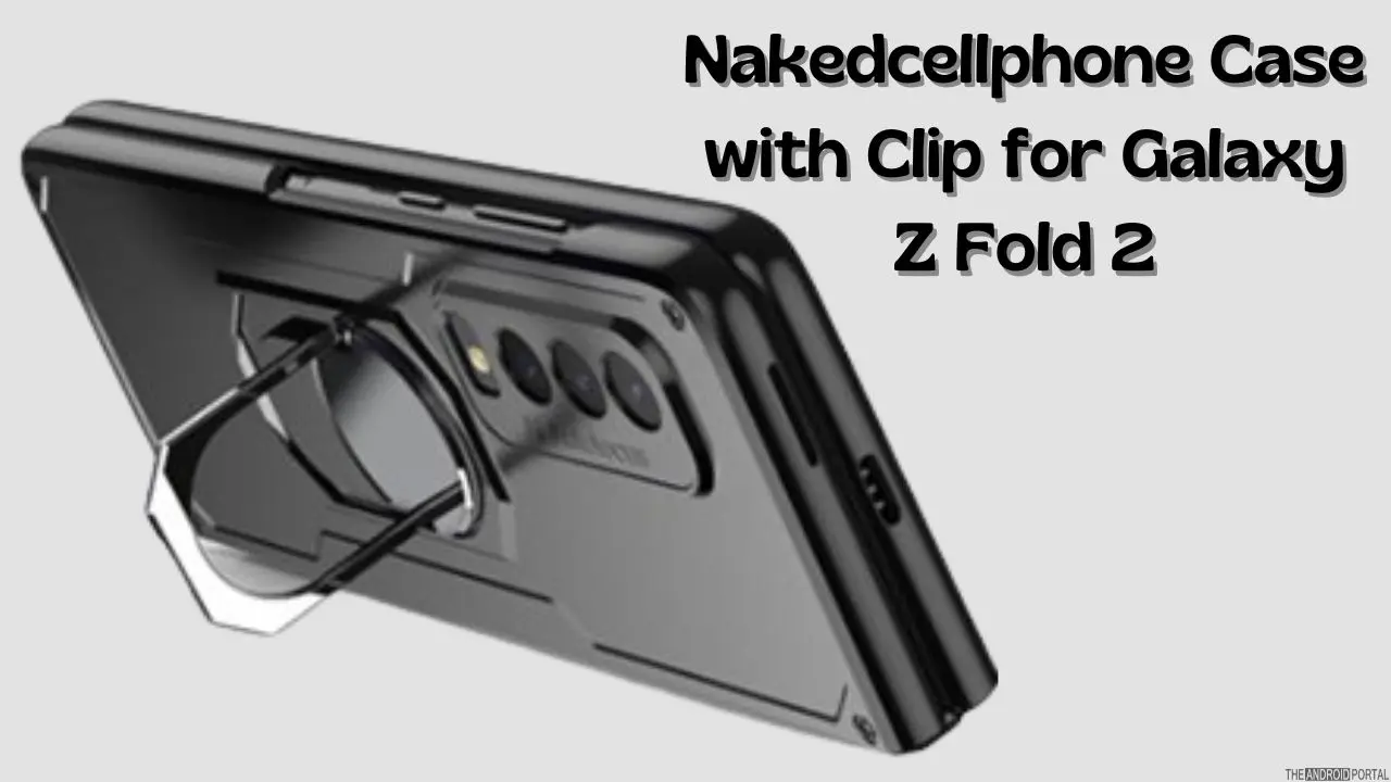 Nakedcellphone Case with Clip for Galaxy Z Fold 2