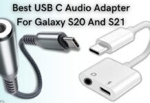 Best USB C Audio Adapter For Galaxy S20 And S21