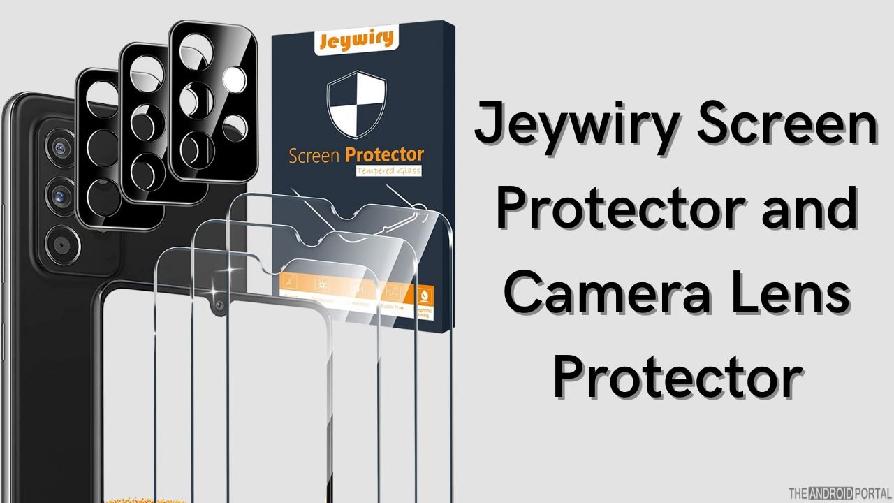 Jeywiry Screen Protector and Camera Lens Protector