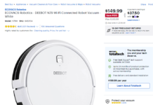 Deal on robot vaccums cleaner
