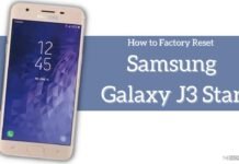 How to Factory Reset Samsung Galaxy J3 Star