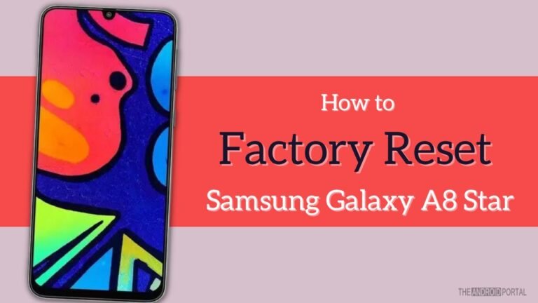 How to Factory Reset Samsung Galaxy M21s