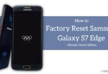 How to Factory Reset Samsung Galaxy S7 Edge Olympic Games Edition