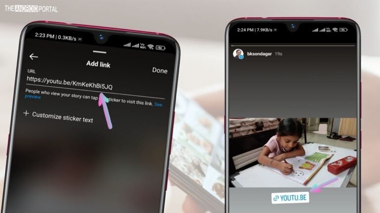 How to Share Youtube Video link on Instagram Story