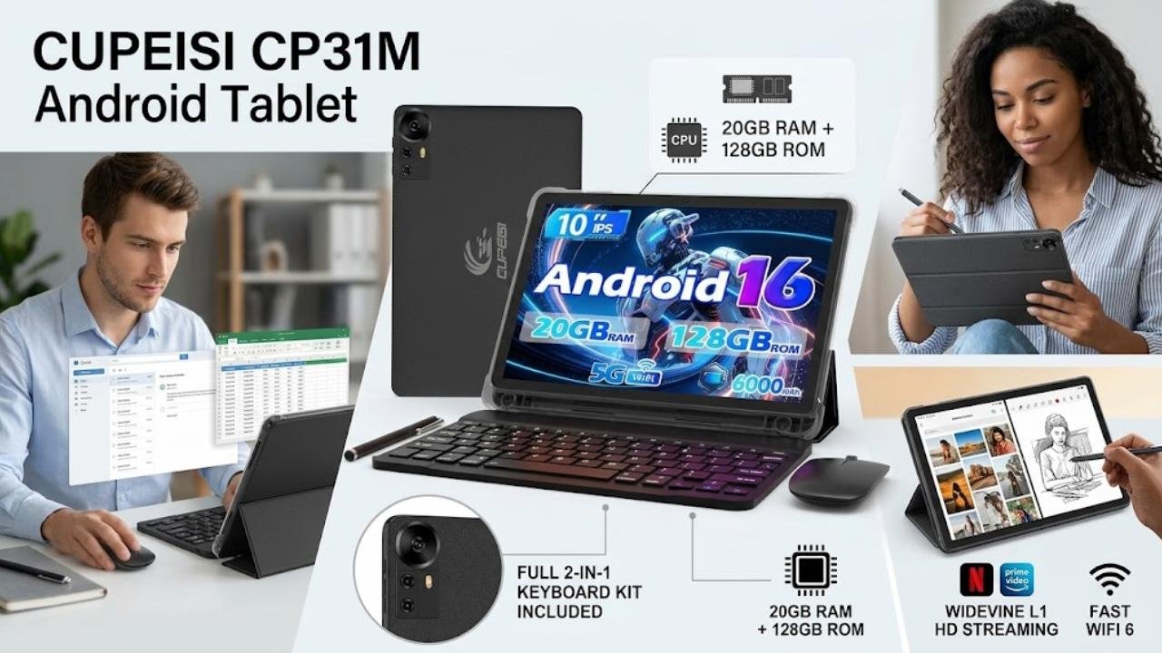 CUPEISI CP31M Android Tablet