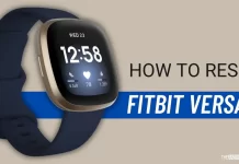 How to Reset Fitbit Versa 3