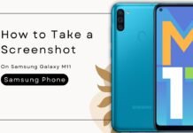 6 Methods to Take a Screenshot on Samsung Galaxy M11