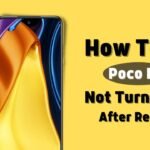 How To Fix Poco M3 Not Turning On After Reboot