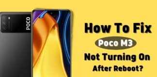 How To Fix Poco M3 Not Turning On After Reboot_