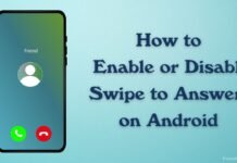 How to Enable or Disable Swipe to Answer on Android