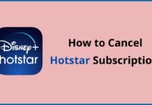 How to Cancel Hotstar Subscription