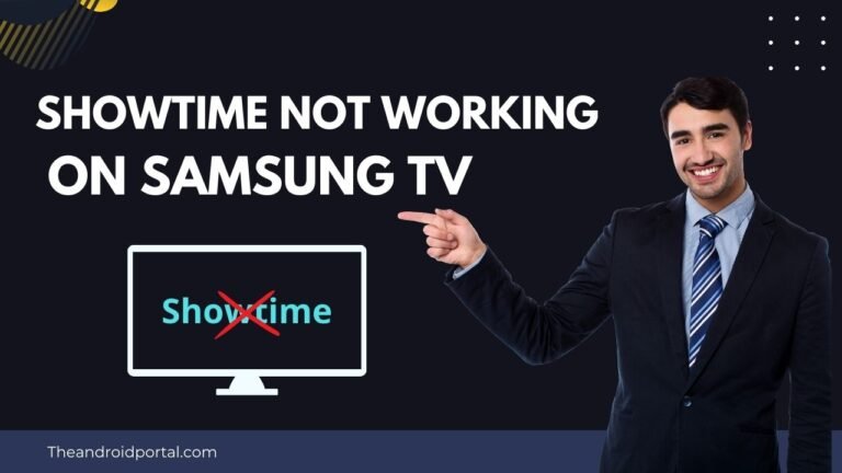 Showtime Not Working On Samsung TV
