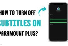 How To Turn Off Subtitles On Paramount Plus