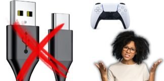 PS5 charging cable not working