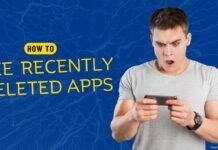 How do I find uninstalled apps on Android?