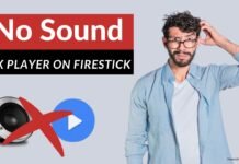 no sound on mx player firestick