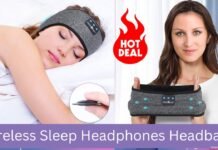 Wireless Sleep Headphones Headband