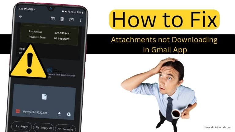 Fix issues with gmail attachments downloading