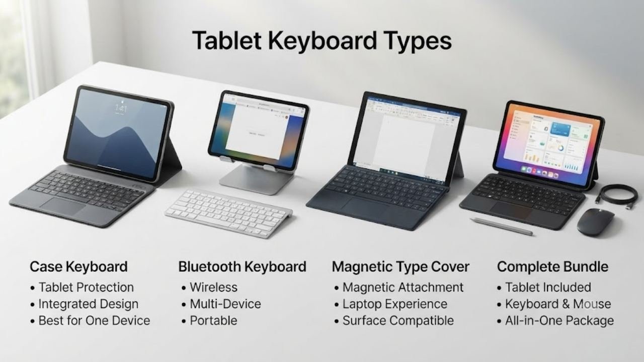 Buying Guide - How to Choose the Best Tablet Keyboards