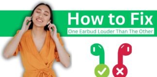 Why Is One Earbud Louder Than The Other (With Solutions)