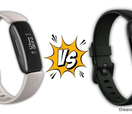 Fitbit Inspire 2 and Fitbit Inspire 3 - design and display
