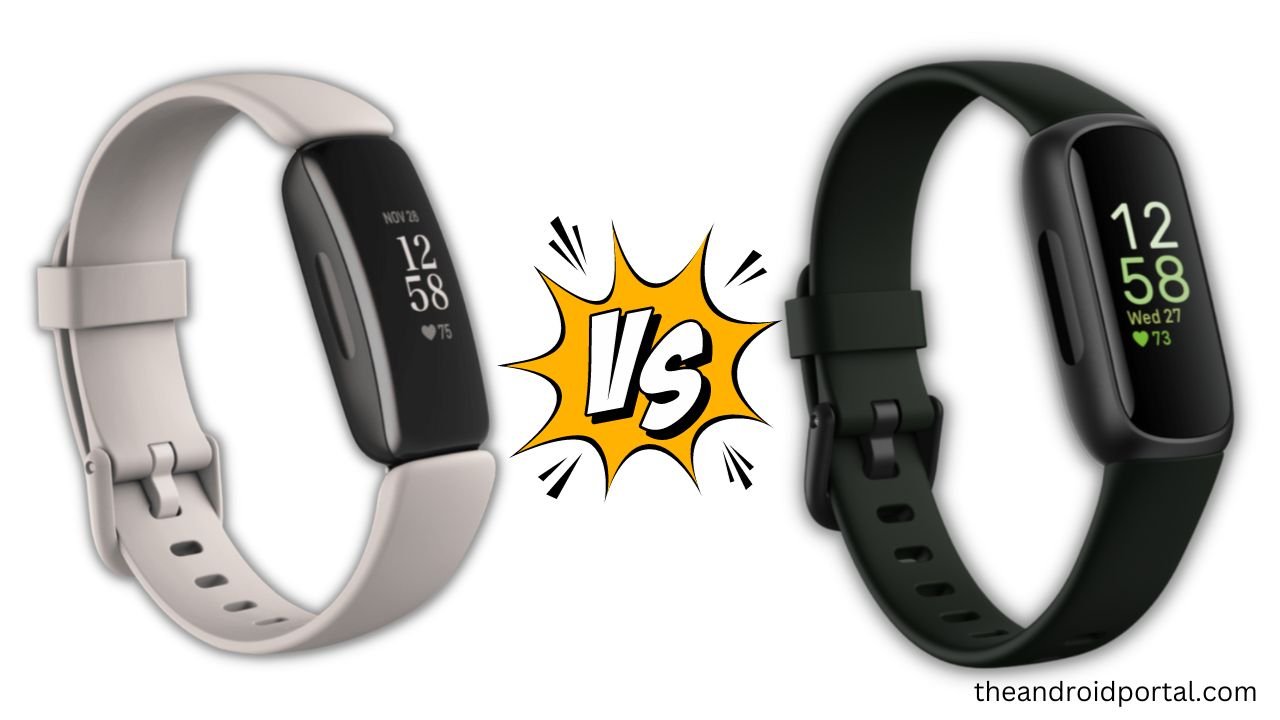 Fitbit Inspire 2 and Fitbit Inspire 3 - design and display