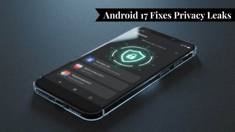 Android 17 App Lock