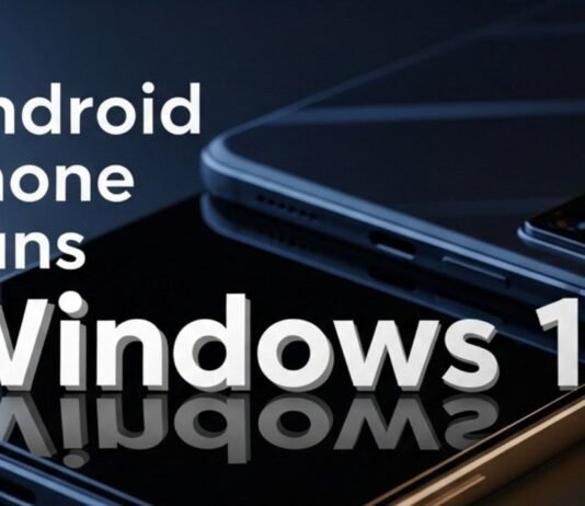 Android phone runs Windows 11