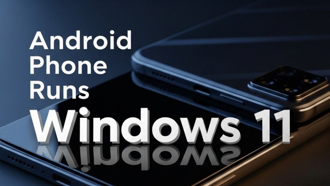 Android phone runs Windows 11