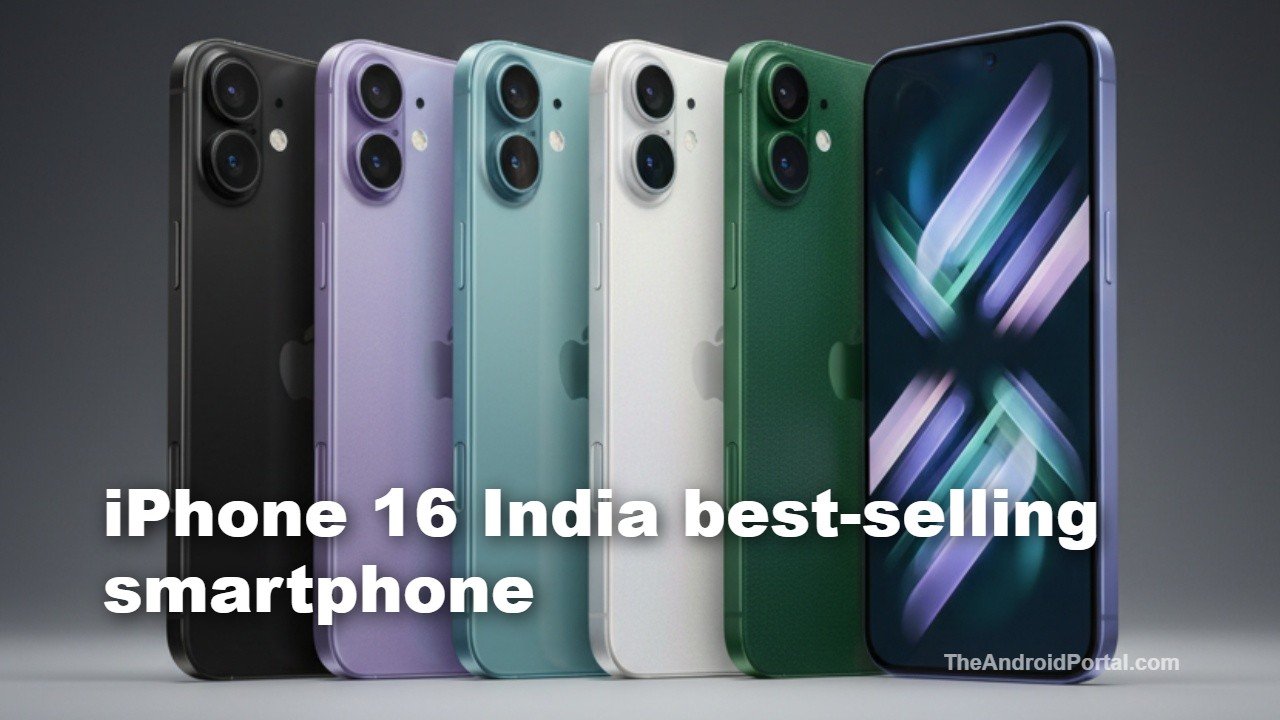 India Smartphone Market Shifts as iPhone 16 Tops Sales