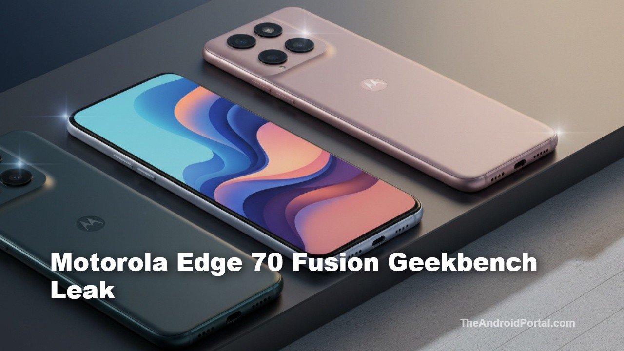 Motorola Edge 70 Fusion Geekbench leak