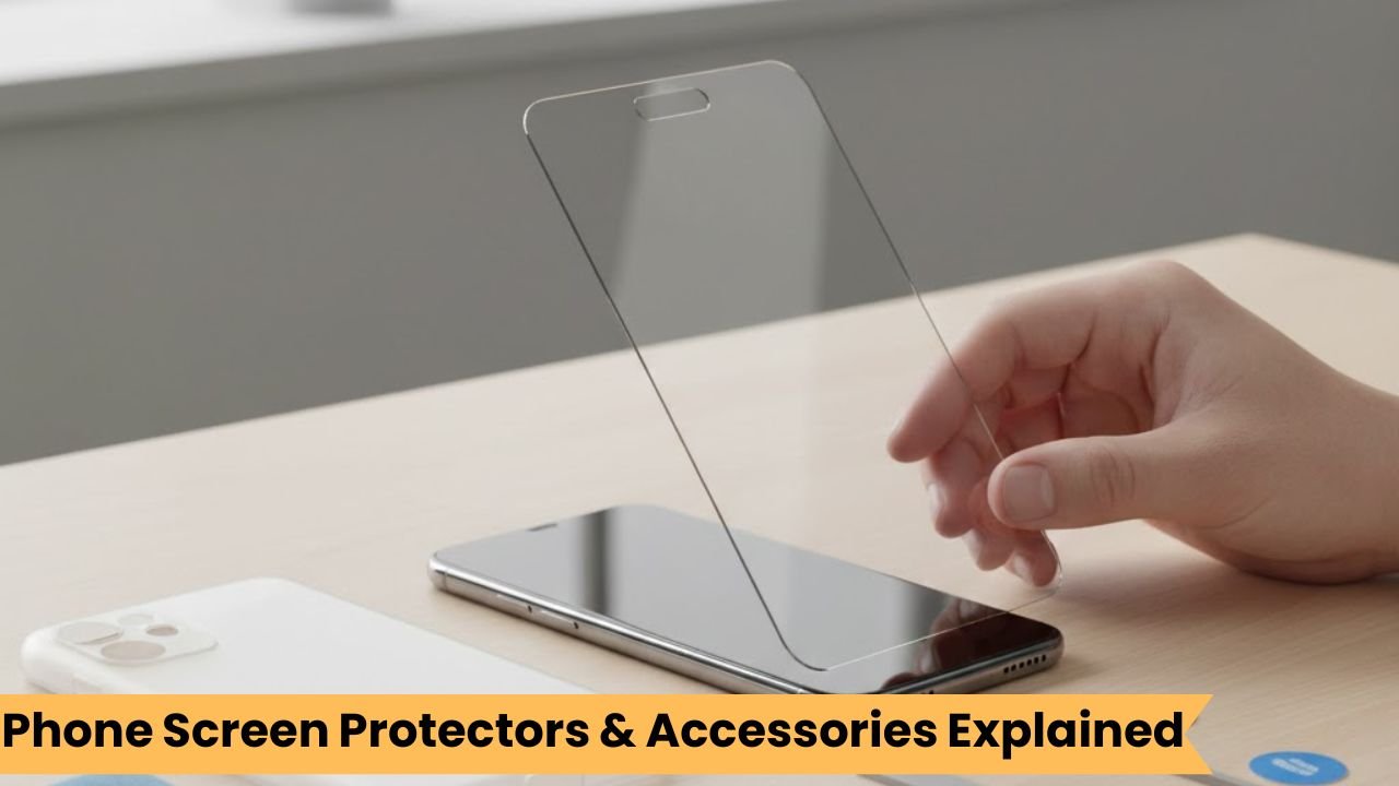 Screen Protector Type Phone Screen Protectors Explained: Types, Materials & Trade-Offs
