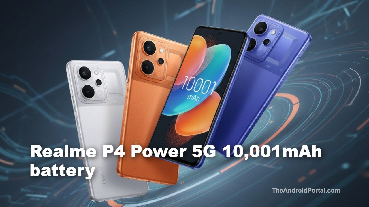 Realme P4 Power 5G Launches in India With a Massive 10,001mAh Battery