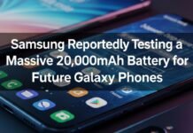 Samsung Reportedly Testing a Massive 20,000mAh Battery for Future Galaxy Phones Samsung 20000mah Battery
