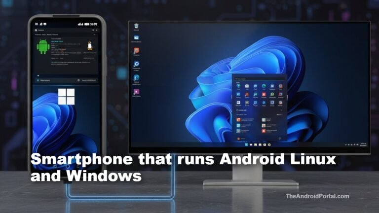 Smartphone That Runs Android, Linux, and Windows 11 Debuts at CES 2026