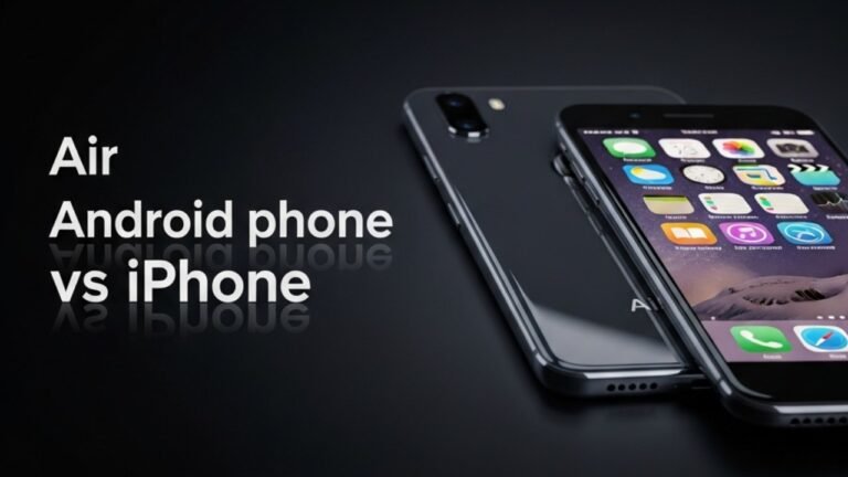 Air Android phone vs iPhone