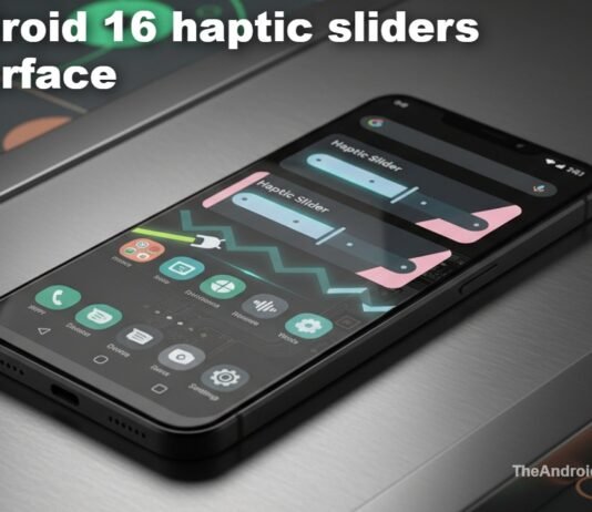 Android 16 Haptic Sliders Could Redefine Customization on Android Android 16 Haptic Sliders Could Redefine Customization on Android