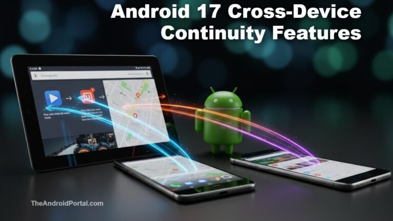 Android 17 Cross-Device Continuity Lets You Move Apps Between Devices Seamlessly