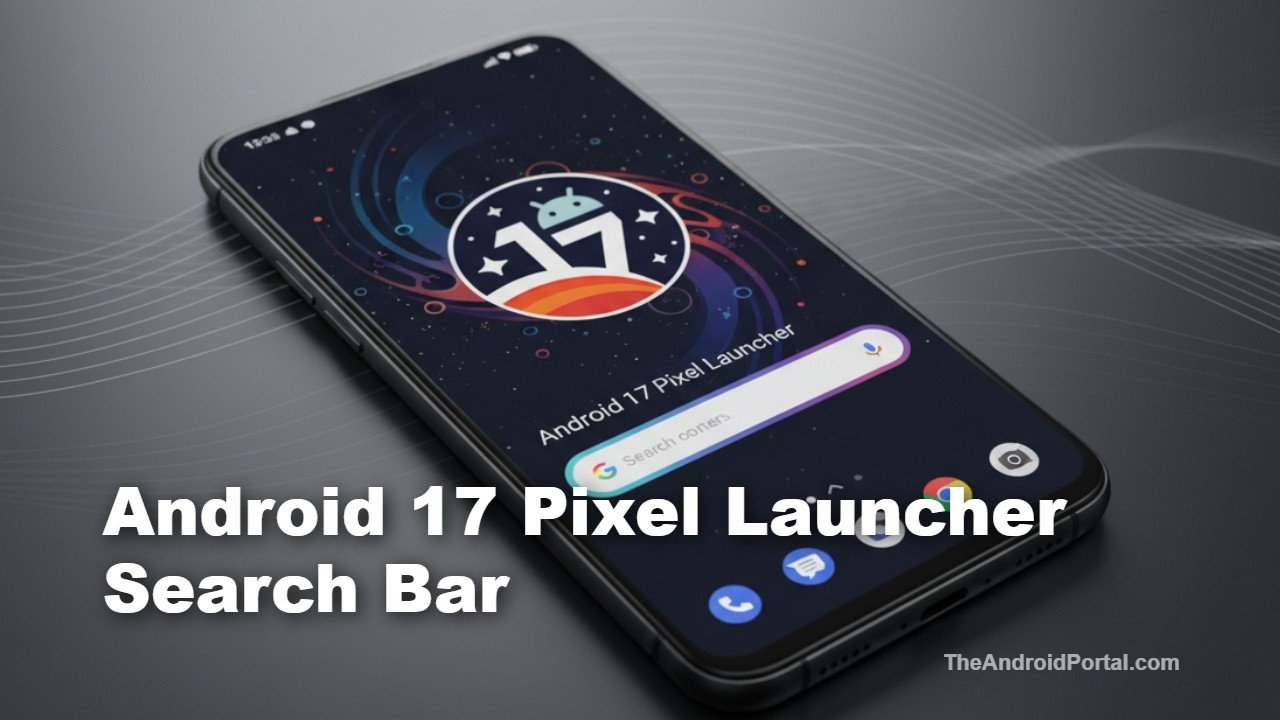 Android 17 Pixel Launcher Search Bar Gets Major Customization Upgrade in Beta 1