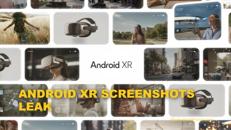 Android XR Screenshots Leak, Revealing Google’s Vision for Spatial Computing