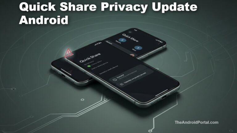 Android’s Quick Share Privacy Update Removes Always-On “Everyone” Mode