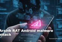 Arsink RAT Android Malware Is Actively Stealing Data and Taking Control of Phones