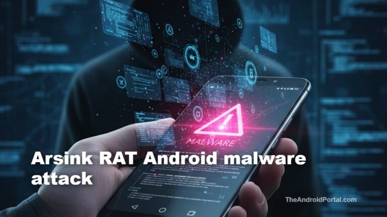 Arsink RAT Android Malware Is Actively Stealing Data and Taking Control of Phones