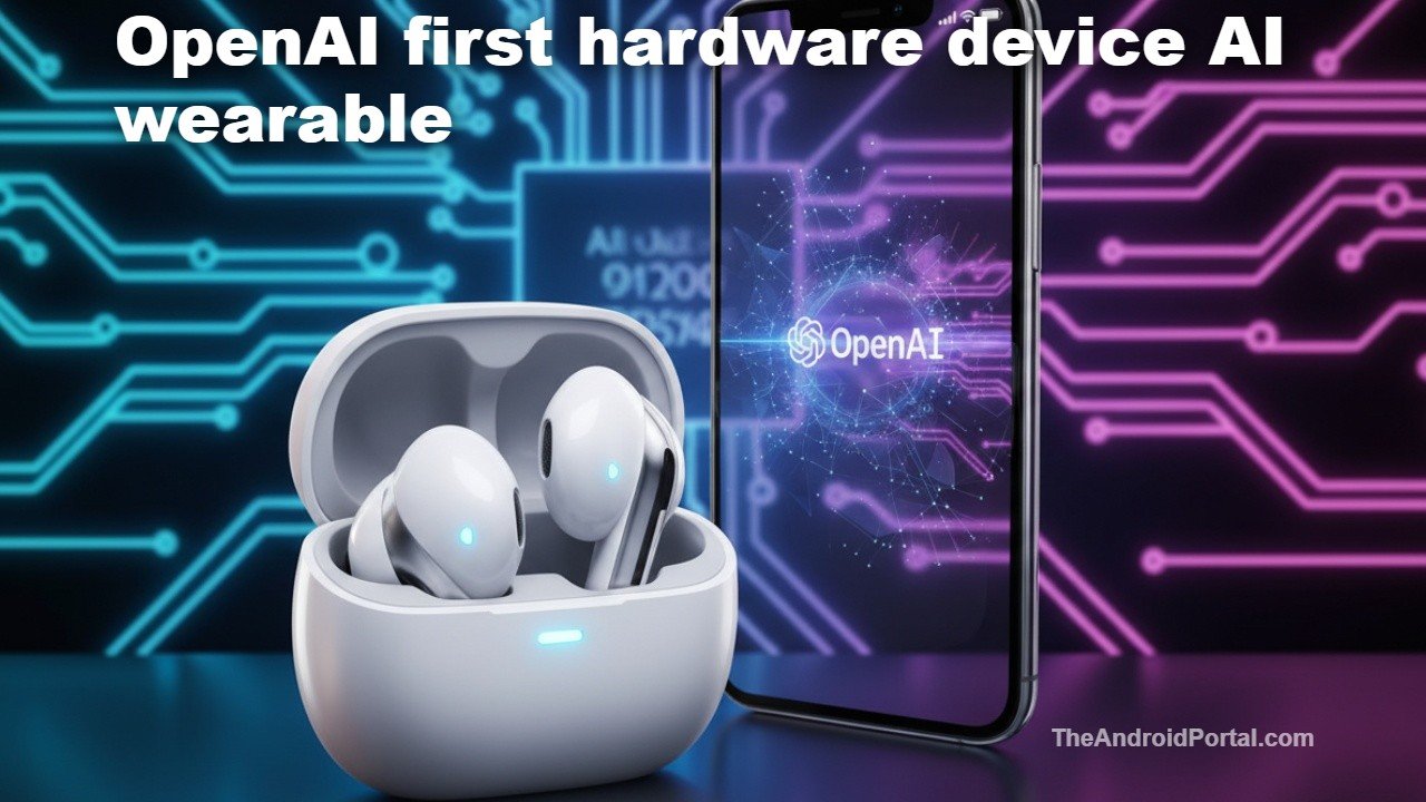 OpenAI First Hardware Device Could Be an AI Audio Wearable, Not a Smartphone