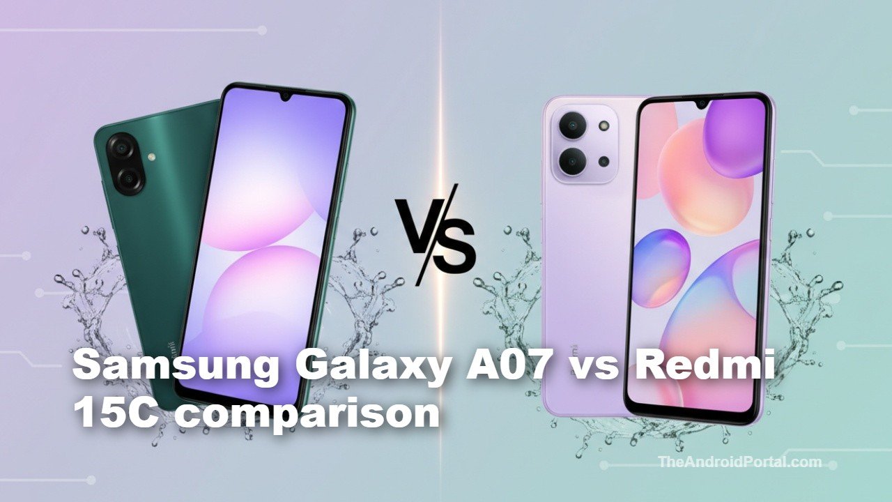 Samsung Galaxy A07 vs Redmi 15C Which Budget Android Phone Is Worth Buying in 2026